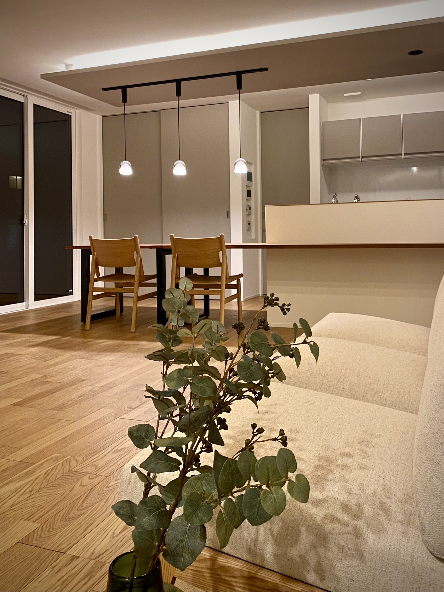 一里山のお家完成し…